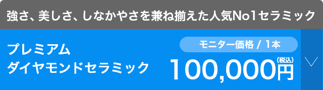 選べるメニュー：プレミアムダイヤモンドセラミック